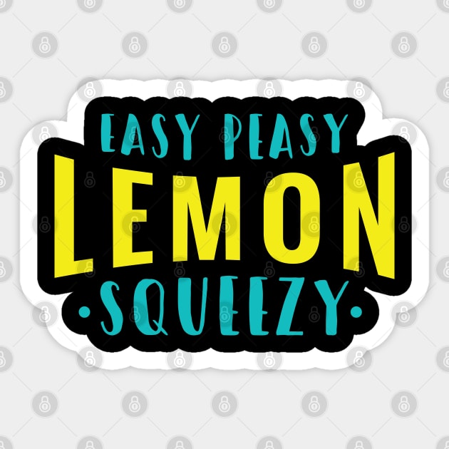 ezpz lemon squeezy Sticker by DonVector